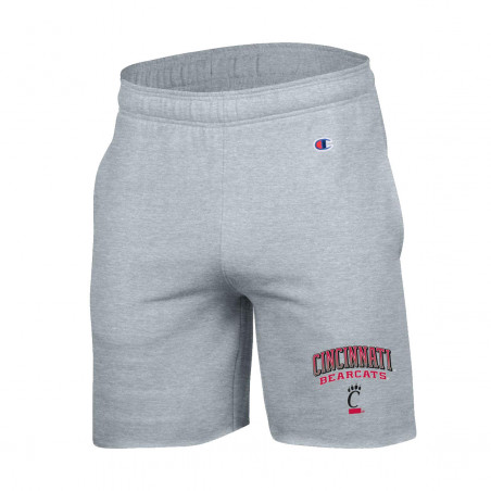 Champion Cincinnati Bearcats Gray Cutoff Sweat Shorts