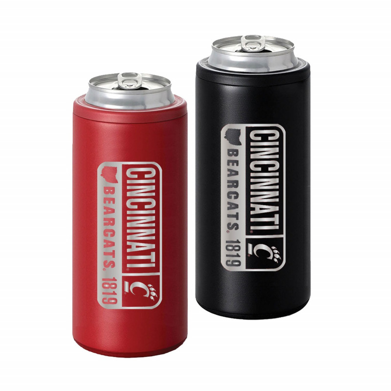 Cincinnati Bearcats Stainless Steel Thermal Bottle Cozie