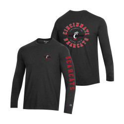 Cincinnati Bearcats Champion 3-Location Long Sleeve Tee