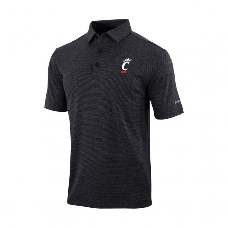 Columbia Cincinnati Bearcats Gray Omni-Wick Set II Polo