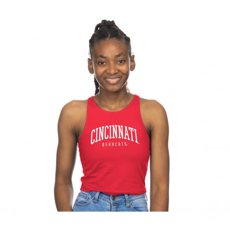 ZooZatz Cincinnati Bearcats First Down Crop Tank