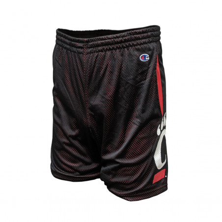 Champion Cincinnati Black Mesh/Red with Large C-Paw Shorts