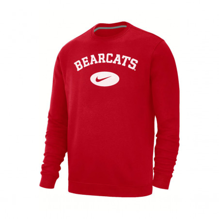 Nike Cincinnati Bearcats Club Fleece Crew