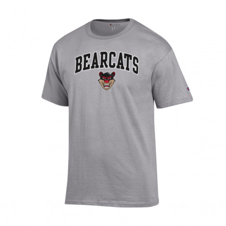 Cincinnati Bearcats Champion Arched Bearcat Head T-shirt