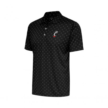 Antigua Cincinnati Black Spark Polo
