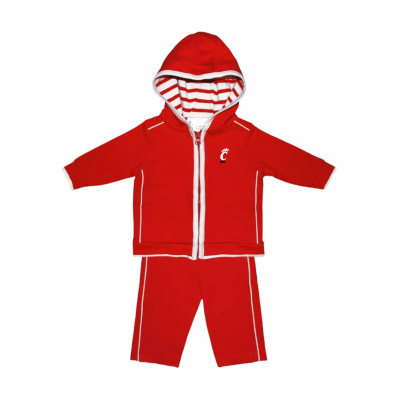Cincinnati Bearcats Youth Hooded Pant Suit Set