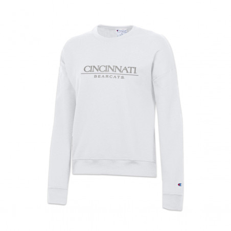 Cincinnati Bearcats Champion Women's Embroidered Crew