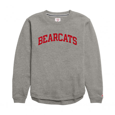 League Cincinnati Bearcats Women's Rounded Hem Crew