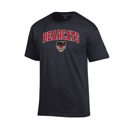 Cincinnati Bearcats Champion Arched Bearcat Head T-shirt