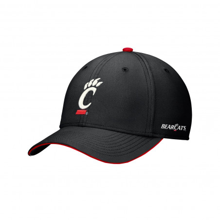 Cincinnati Bearcats Nike Rise Structured Fitted C-Paw Hat