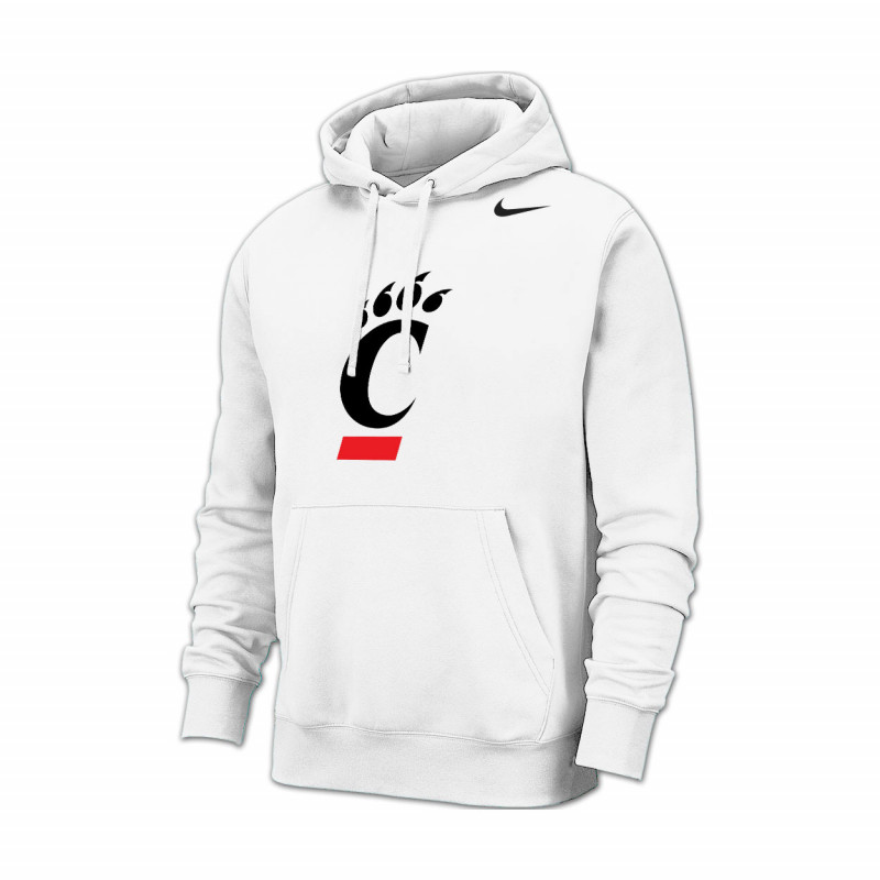 Nike Cincinnati Bearcats C-Paw Club Fleece Hooded Sweatshirt