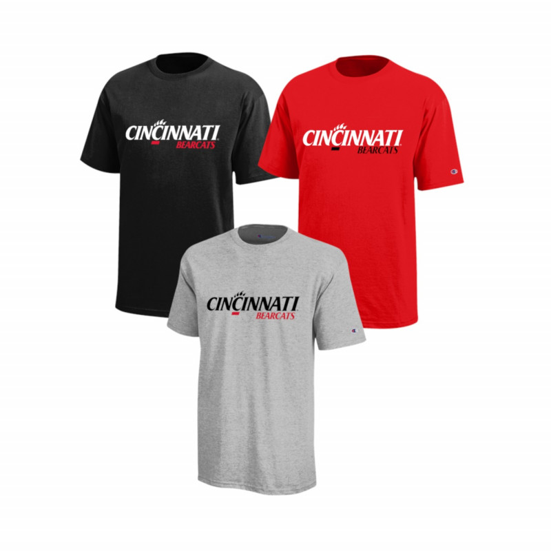 Champion Cincinnati Bearcats Youth Athletic Logo Tee