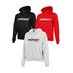 Champion Cincinnati Bearcats Youth Athletic Logo Hoodie