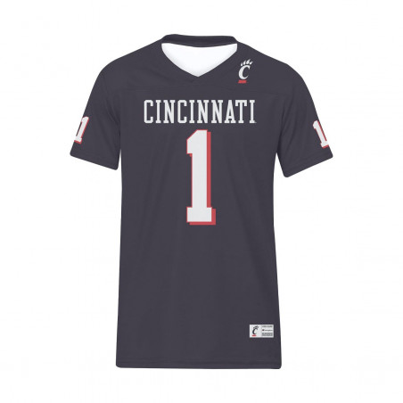 Champion Cincinnati Youth Black Sublimated Football Jersey