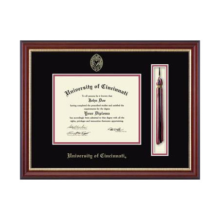 University of Cincinnati Newport Diploma & Tassel Frame 8
