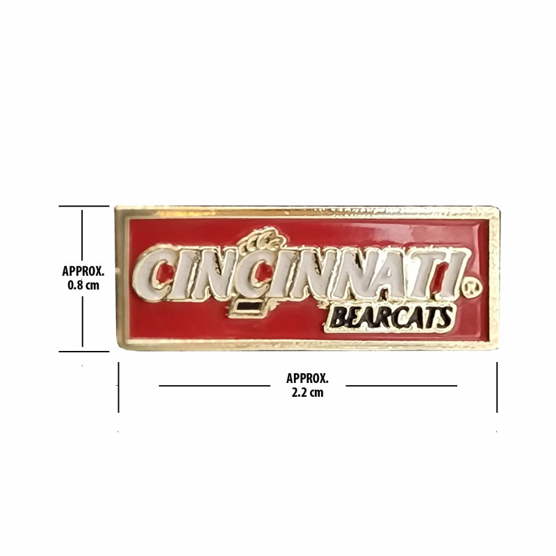 MCM Cincinnati Bearcats Red Athletic Logo Lapel Pin