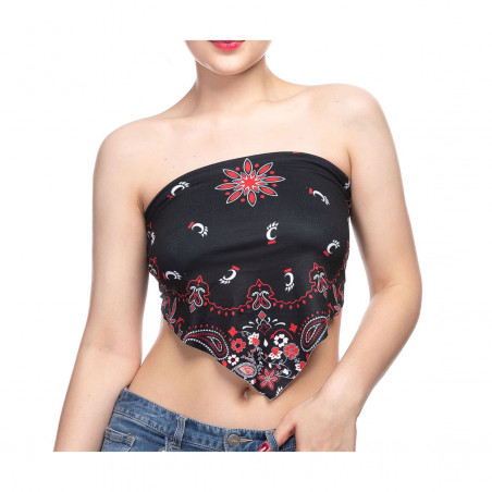 ZooZatz Cincinnati Bearcats C-Paw Black Tie-Back Bandana