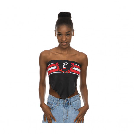 ZooZatz Cincinnati Wreath Black Tie Back Bandana