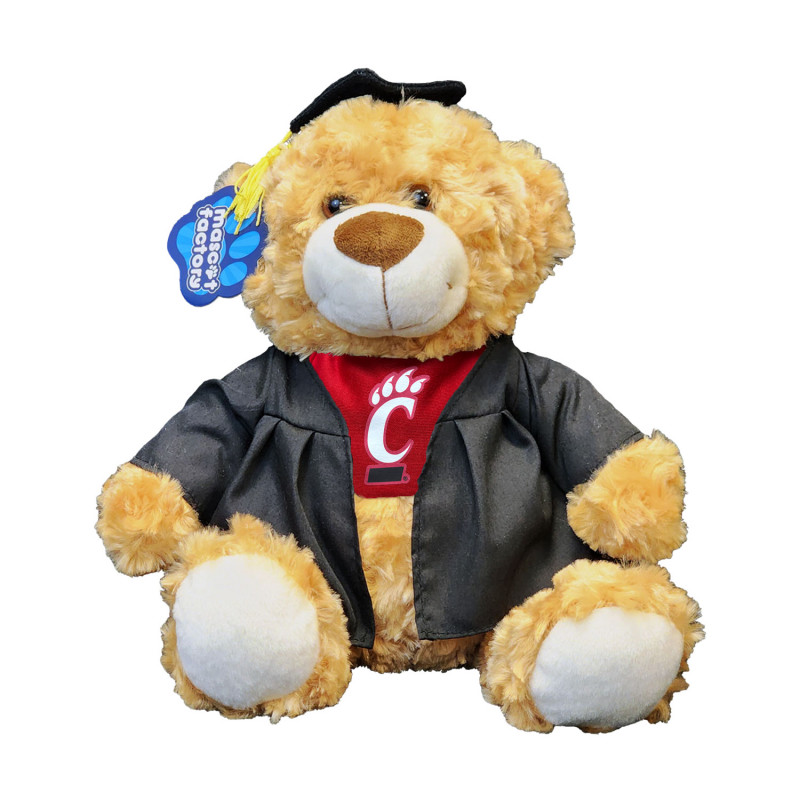 Cincinnati Bearcats Plush Graduation Bear