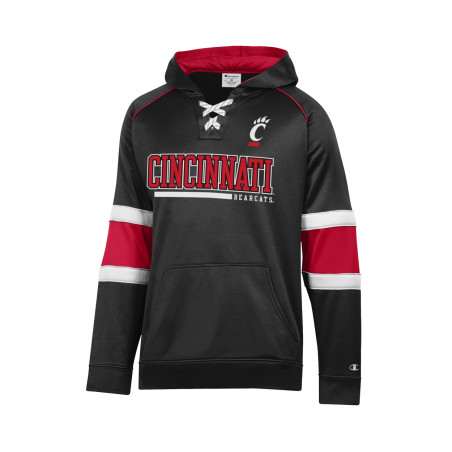 Black & Red Hockey Hood