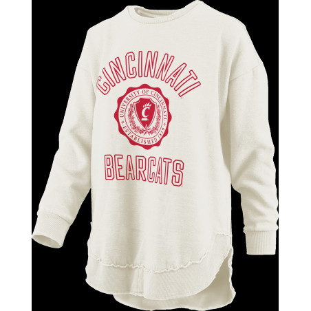 Cincinnati Bearcats Women’s Mélange Oatmeal Crew Sweatshirt