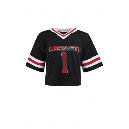 Cincinnati Bearcats Women’s Cropped Football Jersey