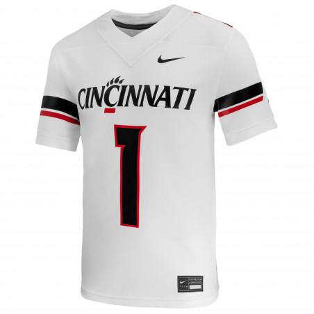 Cincinnati Bearcats White Football Jersey