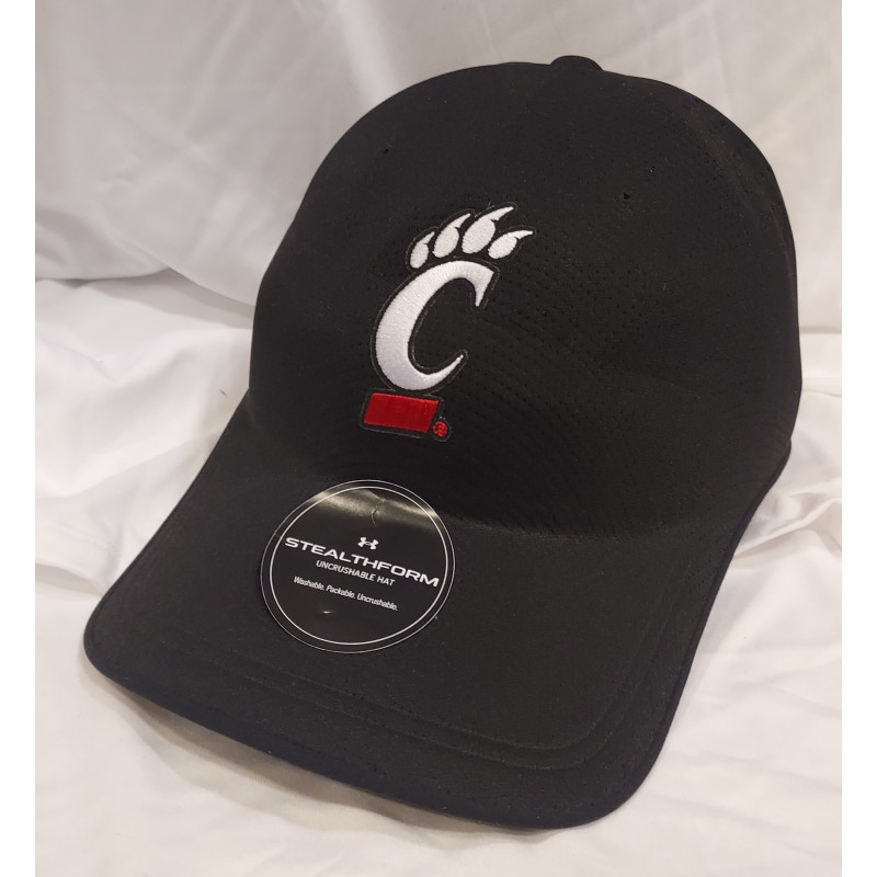 Cincinnati Bearcats “Uncrushable” Adjustable Hat – Black